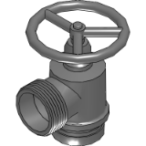 Red Emperor Fire Hydrant Landing Valve [Qld] - RG Inlet w Cap