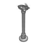 Outdoor Cast Iron Fountain, Non-Filtered Non-Refrigerated Forest Green_1