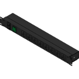 100-24020vac2010a20iec20double20pole20switched20rackmount20outlet20strip