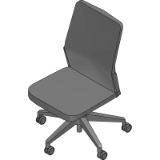 Aesync Conference Chair Upholstered Back Models 11304 11305 11306 11324 11325 11326