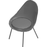 Juxta Side Chair Model 43211
