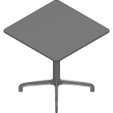 Juxta Square Table Model 47161