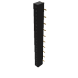 PinSocket_1x21_P1.00mm_Vertical_SMD_Pin1Left