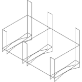 Wire Freestanding Frame Holder