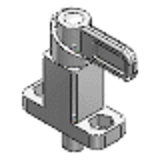 PLV-B - Indexing Plunger Lever Type with Flange