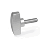 KNWMS/KNWFS - Stainless Steel Wing Knob