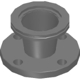 ISO To ASA Conical Adapter Nipple Fittings