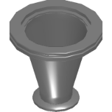 NW To ISO Conical Adapter Nipple Fittings