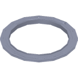 ISO Centering Ring, 316L