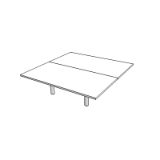 Xtra Lage Table 2400x2400 72