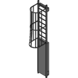 Ladder Caged Access 531