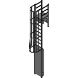 Ladder Caged Access 533