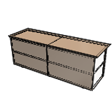 Furniture Storage Orangebox Pars Credenzas CR04SL