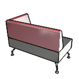Furniture Sofa Orangebox Perimeter Modular Sofa System Straight Units