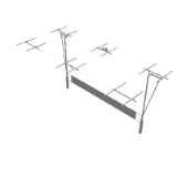 8001 Skymaster® One-Court Volleyball System