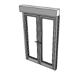 Cs 68 Functional Door Outside Opening Transom Double
