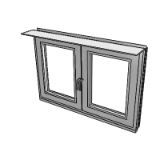 Cs 68 Functional Window Inside Opening Double Vent 72mm