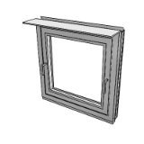 Cs 68 Functional Window Outside Opening Single Vent 115mm