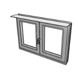 Cs 77 Functional Window Inside Opening Double Vent 72mm