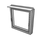 Cs 77 Functional Window Outside Opening Single Vent 76mm