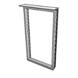 SL38 Cubic Window Fixed Reynaers Aluminium 66281