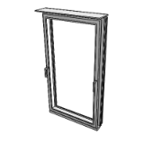 SL38 Cubic Window Inward Opening Single Reynaers Aluminium 66281