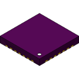 AM256Q - Ultracompact variant of the AM256 8 bit rotary magnetic sensor chip