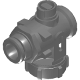 KFE Ball Valve with Male Thread without Handle