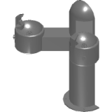 DRINKING FOUNTAINS – PEDESTAL WALL MOUNT