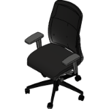 Seating Work Chair Nart Task Chair 2d Arms HI