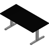 Table Complements Livello Height Adjustable Workstation Table
