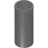 Tramontina 30L stainless steel trash bin with a polished finish