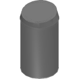 Tramontina 12L stainless steel automatic trash bin with sensor and a polished finish