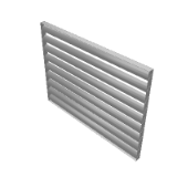 AIRFOIL-BLOC SCREEN - ARCHITECTURAL GRILLE