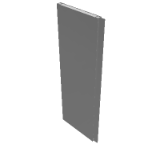 PALISADE SERIES - Vertical dual panel perforated screen
