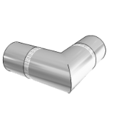Supply system fittings elbow