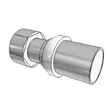 Supply system fittings swivel adaptor for manifolds with conic end