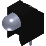 SKU 5306H15Circuit Board IndicatorsRight Angle Thru-hole PCB Mount LED Indicators5306 Series