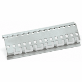 790-145 - Carrier rail, with special perforations, 1000 mm long, tin-plated