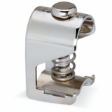 791-107 - Shield clamp, diameter of compatible conductor, 1.5 mm to 6.5 mm, H max. 40 mm, 10 mm wide
