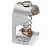 791-124 - Shield clamp, diameter of compatible conductor, 16 mm to 24 mm, H max. 78 mm, 30 mm wide