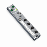 765-1104/100-000 - 8-channel digital input/output, Profinet, 24 VDC, 4xM12 connection, SlimLine