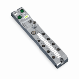 765-1205/100-000 - 8-channel digital input/output, EtherCAT, DC 24 V / 2.0 A, 8xM8 connection, SlimLine